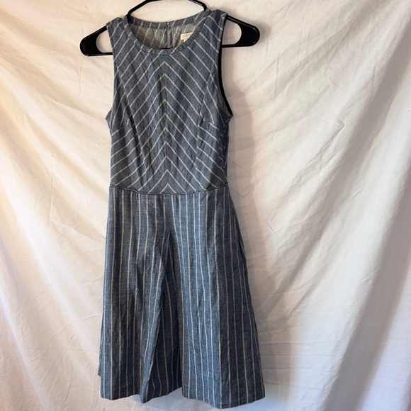 J.Crew blue dress size 00 - Picture 3 of 16